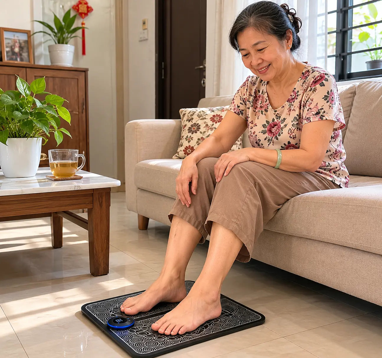 Nulan™ EMS Foot Massage Mat